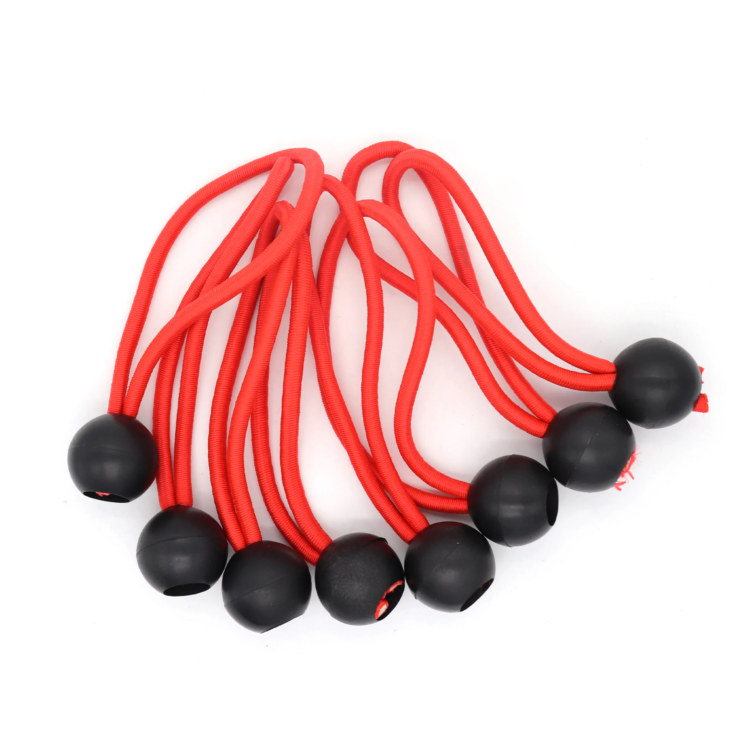 wholesale rubber high  quality bungee ball cords tie down ball bungee for tent outdoor ball cord