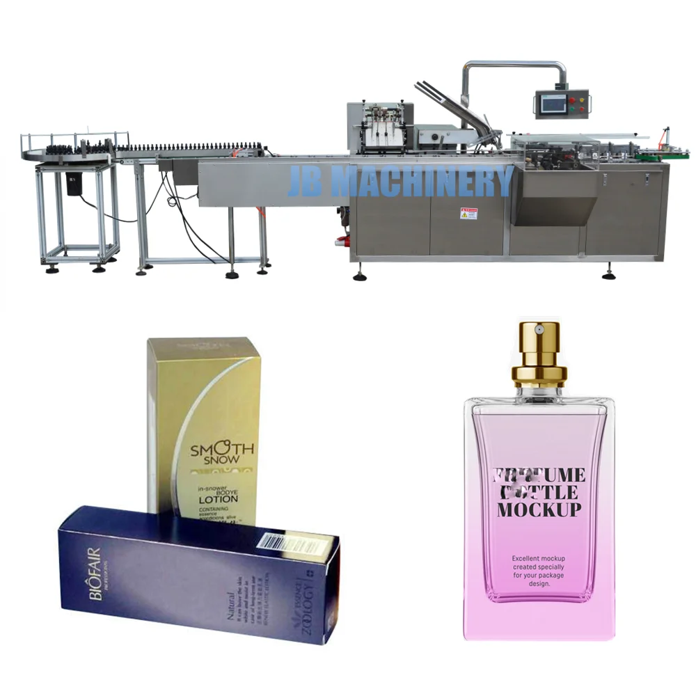 Paper Box Packing Machine Perfume cartoning machine for airless pump lotion (1600380080789)