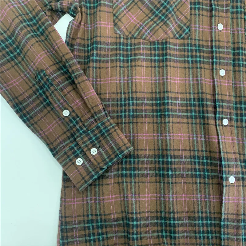 button up work shirts deep brown flannels over sized plaid shirt flannel