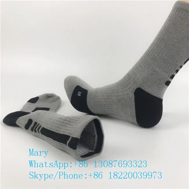 Running Hiking Athletic Cushion Socks Tennis Basketball Sport Mens Compression Socks