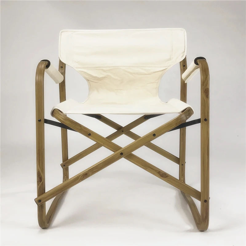  OnwaySports Modern wood pattern outdoor foldable beach director