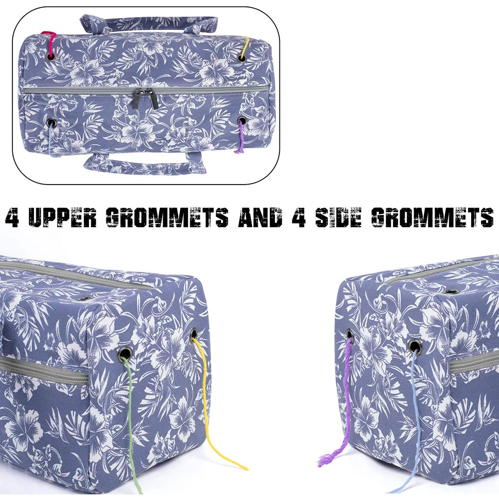 Large Craft Organizer to Store Crocheting & Knitting Supplies Crochet Bag Portable Yarn Storage Knitting Storage Bag