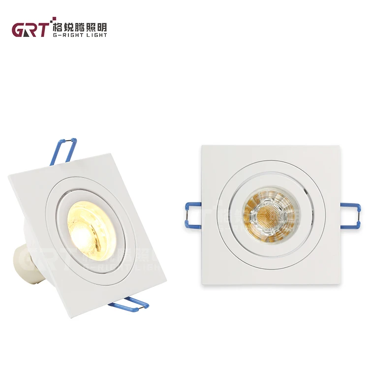 High Brightness Indoor Household Commercial Aluminum 7w 9w Embedded Mounted Led Downlight