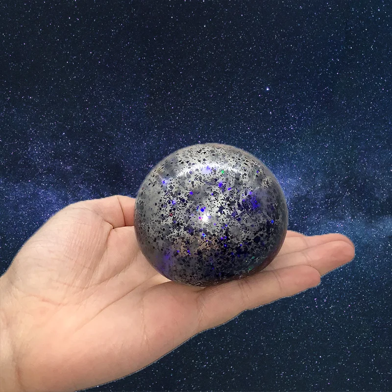 Tiktok Hot Selling Aurora Star Balls Decompression Squeeze Fidget Ball Maltose Relieve Stress Toys Children