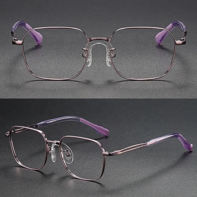 Titanium Children Eye Glasses Eyewear Spectacles Small Size Metal Optical Frame For Kids Cute Eyeglass For Girls