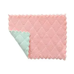Wholesale Household Cleaning Cloth Absorbent Microfiber Kitchen Towel Oil Dish Wash Towel