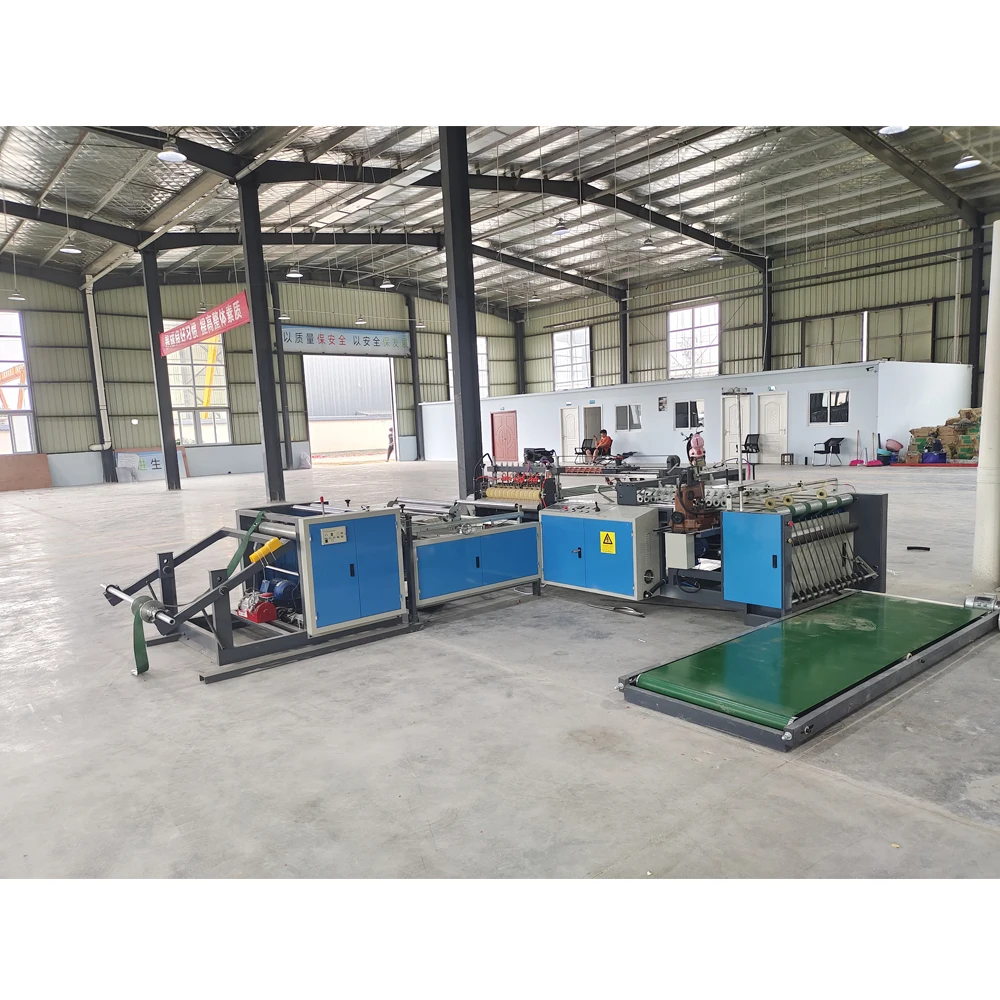 Pp резки и швейная машина фабрика тканый мешок делая машину