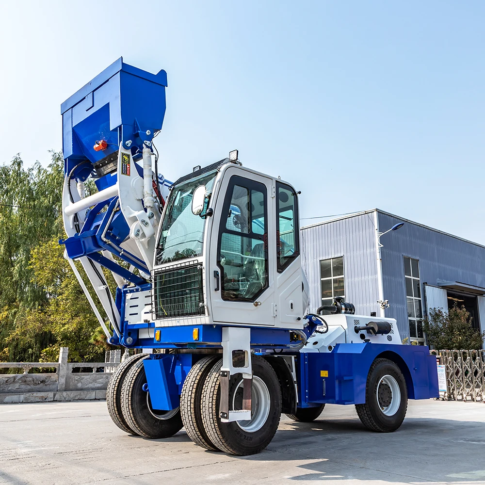 Self Loading Concrete Mixer Mini Tractor Concrete Mixer