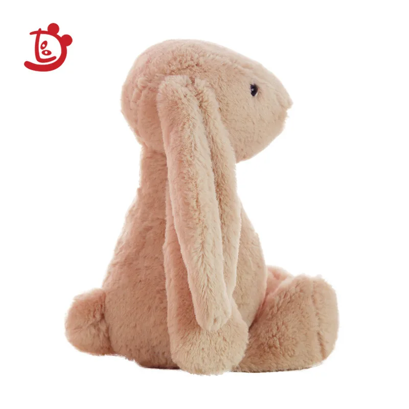 JXN6 Custom Bunny Brown Embossing New Customization Plush Toy  For Babby