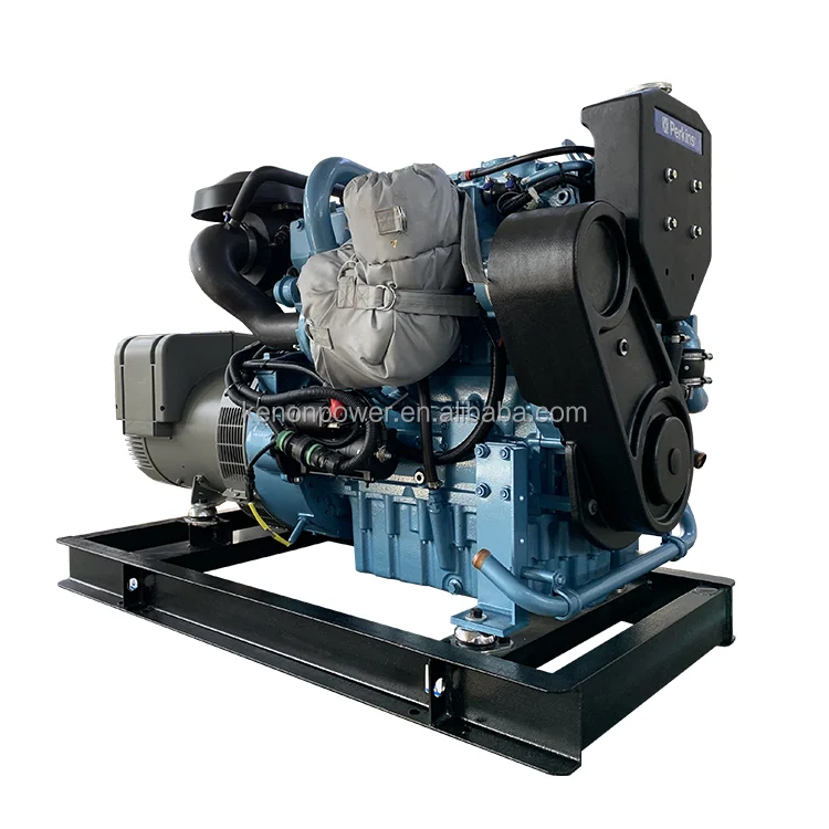 BV ABS CCS class Perkins 422TGM 25KVA Marine diesel generator 20KW power generator boat for ship