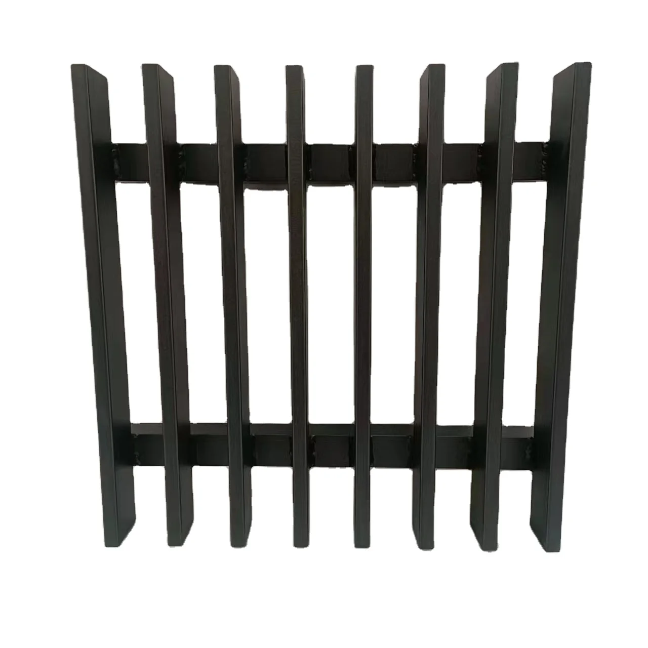 Manufacturer Customized Powder Coated Garden  Aluminum Vertical Blade  Fence Panel