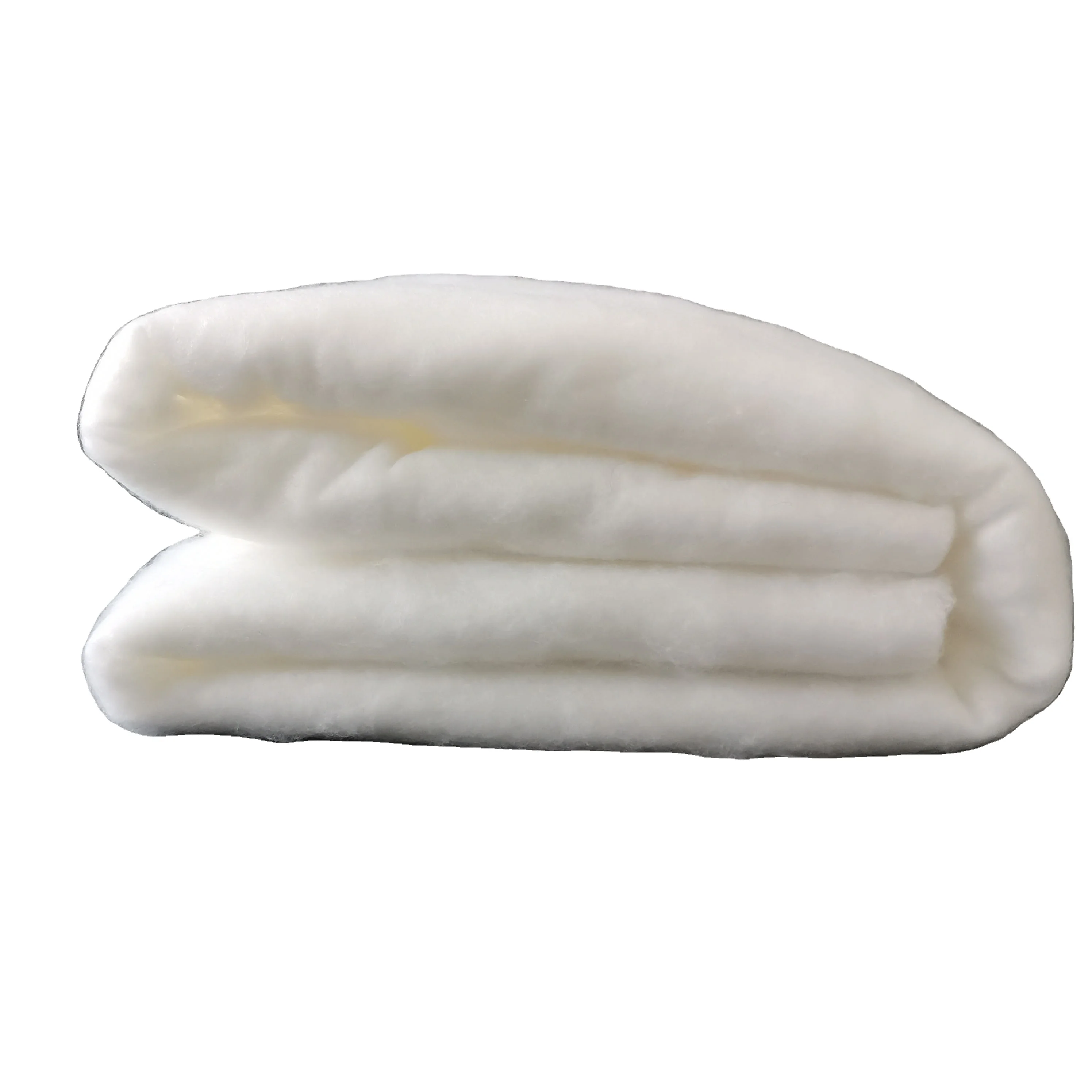 AOBO manufacture supply natural biodegradable recycle bamboo fiber wadding batting for quilt