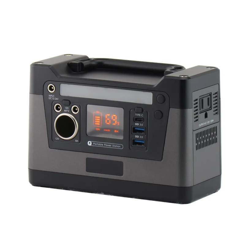 
110 220 Volt 120W Portable Power Bank 135WH/35000mah Solar Power Battery Generators System 