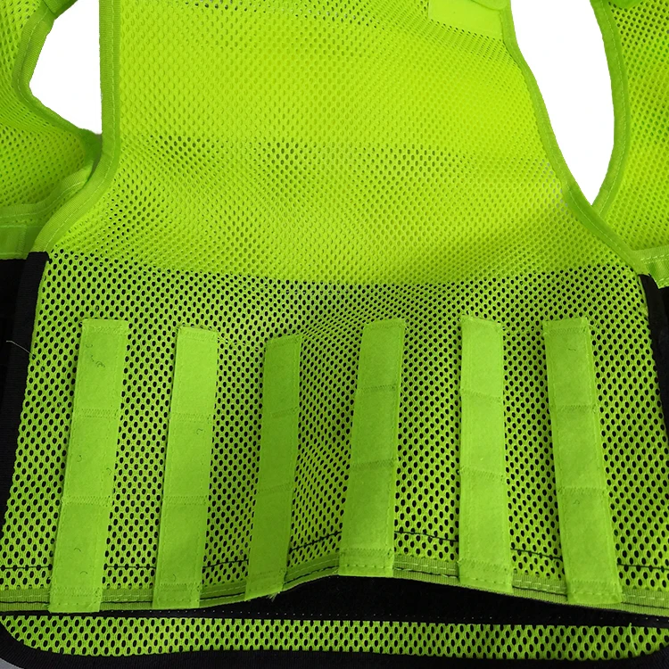 Светоотражающий цветной светоотражающий защитный жилет высокой видимости для полиции