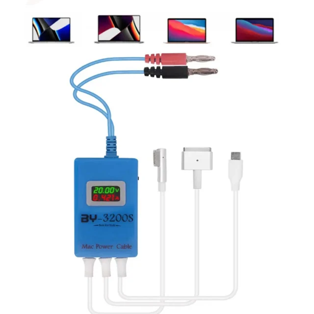 BY-3200S Power Boot Control Line Fast Charger for Macbook All Type-C Phones Supports Single Board System for Soldering Stations