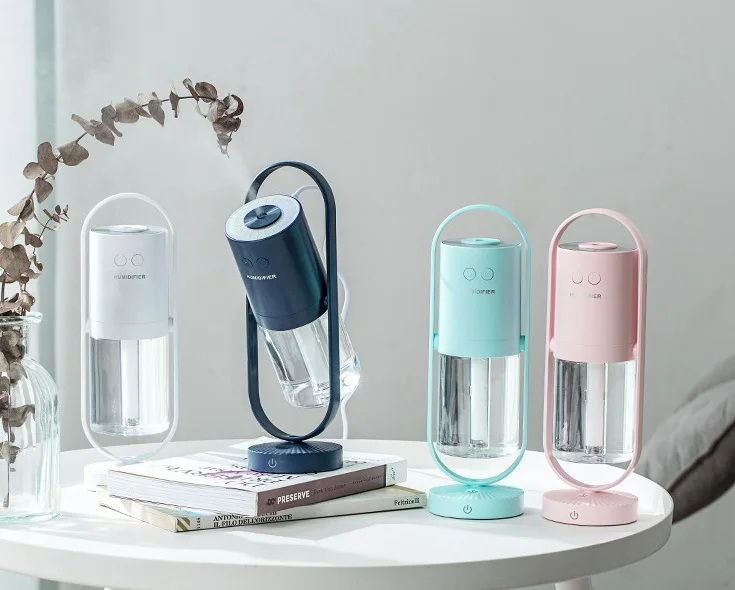 Battery Powered Spot Light 200ml USB Humidifier for Aromatherapy