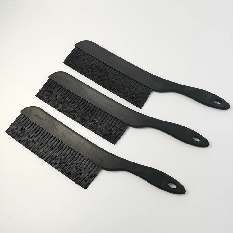 PCB Cleaning Dust Removal Black Plastic Carbon Fiber ESD Antistatic Nylon Brush
