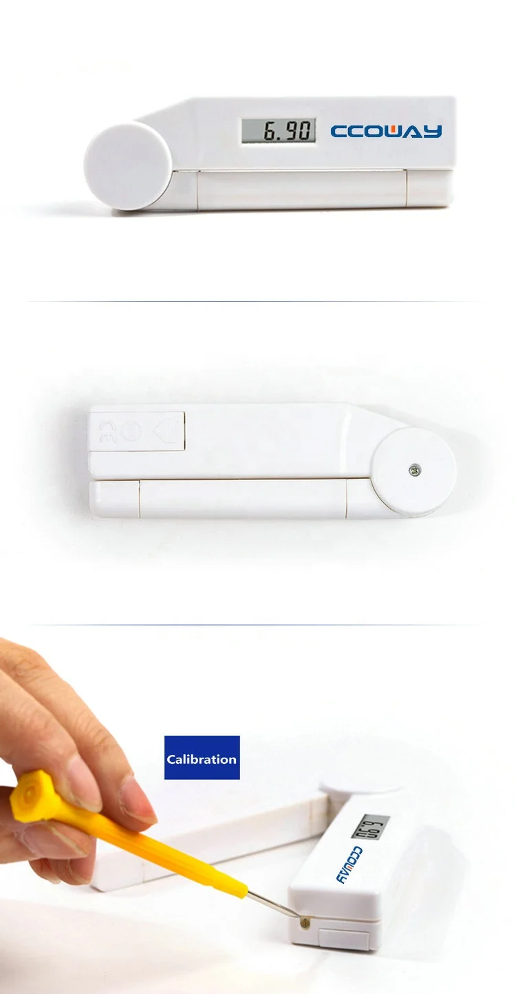 foldable water meter portable ph meter CE ROHS certificate digital ph meter