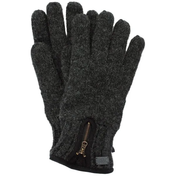 Простые ветрозащитные утолщенные вязаные теплые варежки для тепла и комфорта