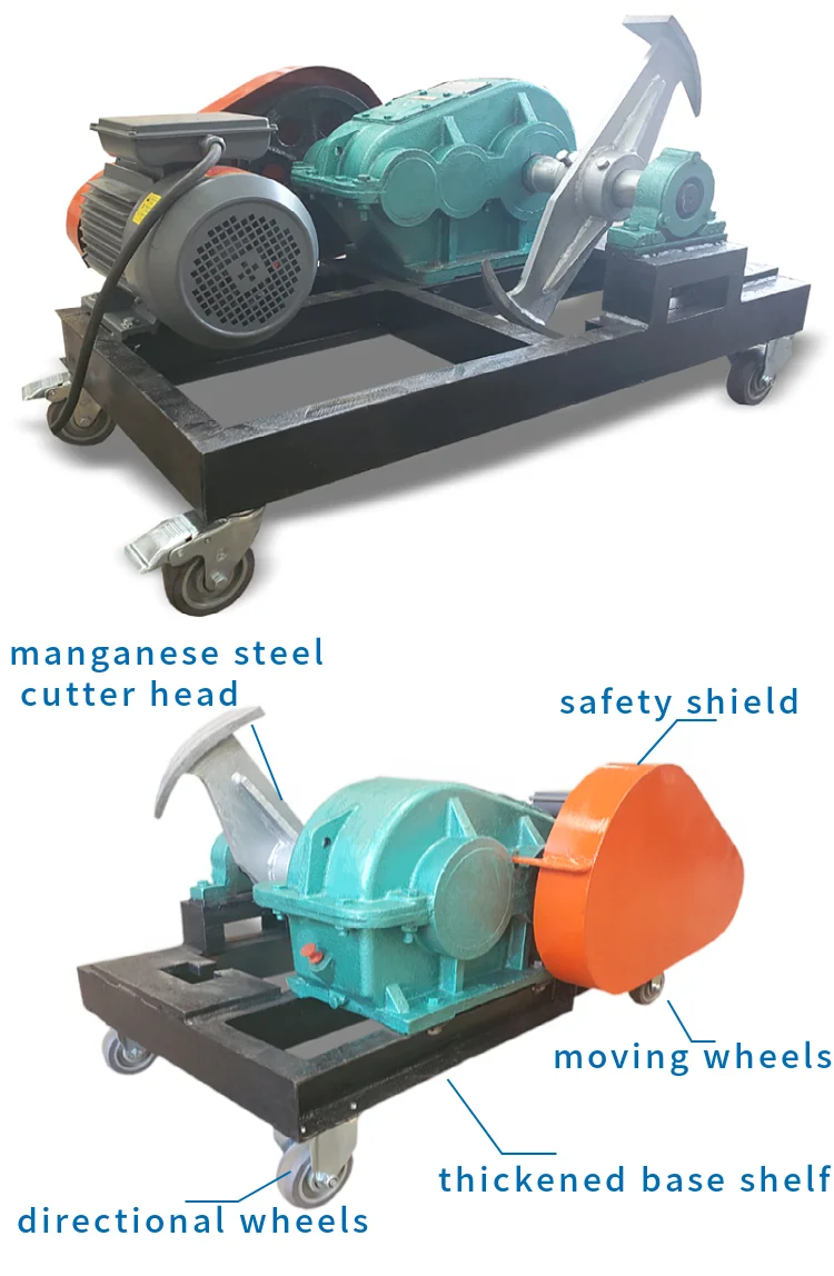 New product minglun brand log splitter wood splitter no axe firewood splitter for wood splitting