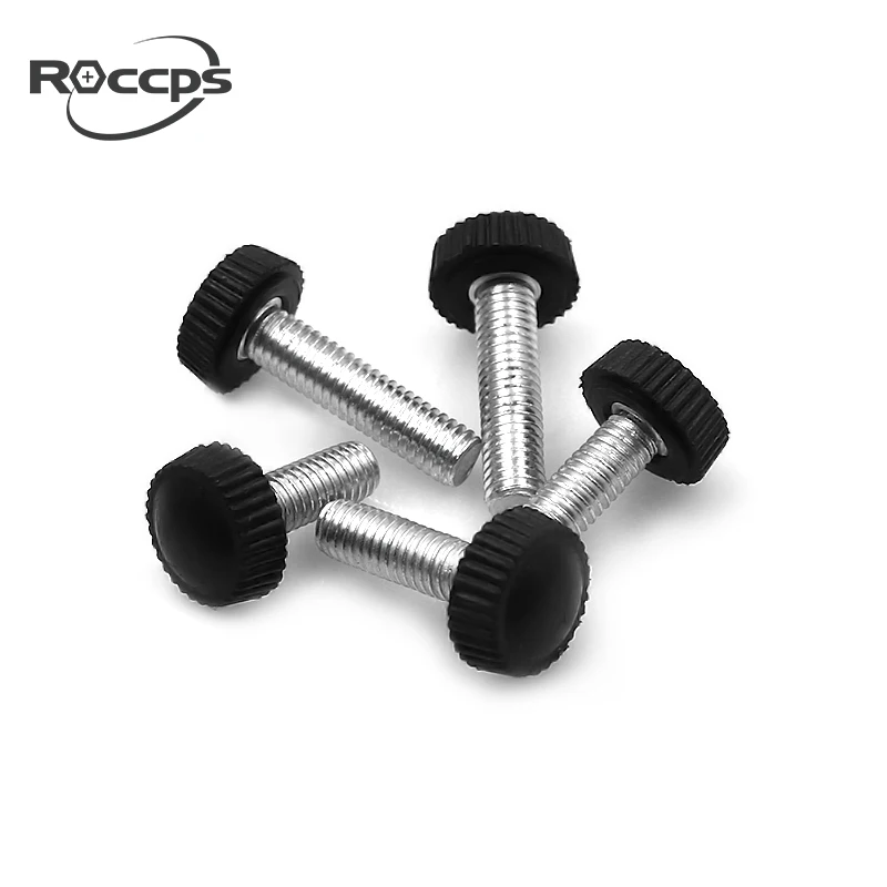 plastic fabrication knurled knob plastic thumb screw Fastener Thumb Screw