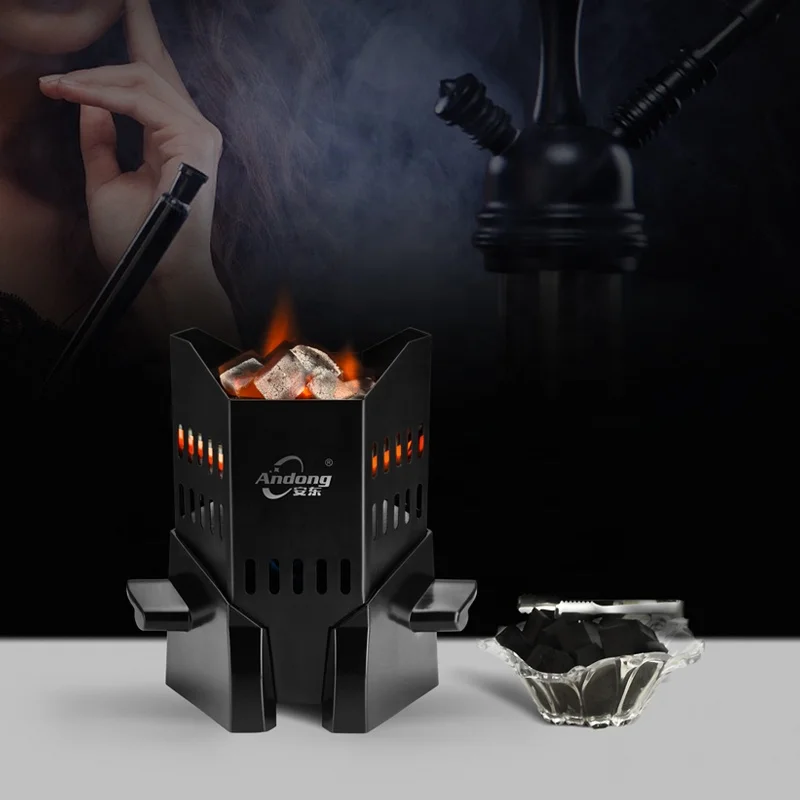 Andong latest high quality new hookah electric charcoal burner starter shisha logo customized