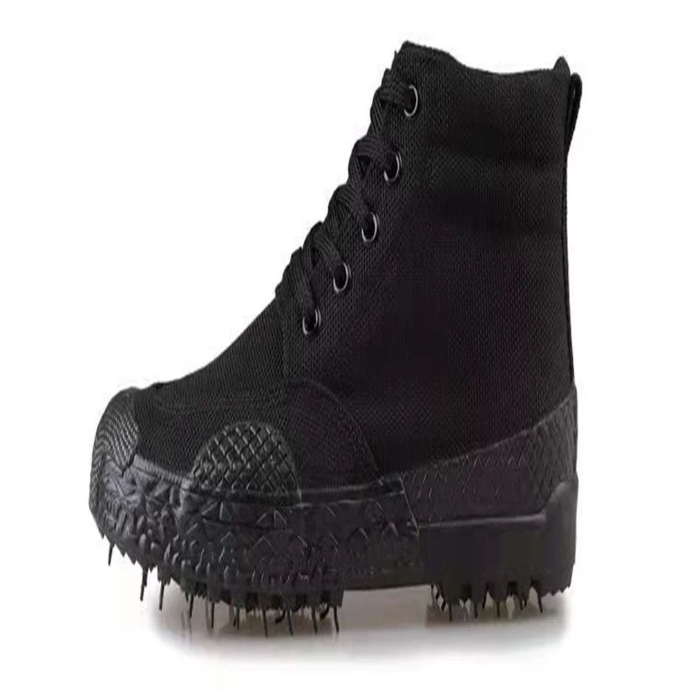 3566 Camouflage Brand Safety Vulcanized Shoes Men Work Training Labor Security Shoes