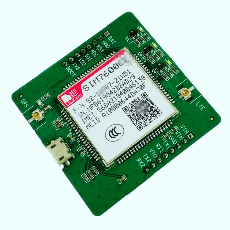 SIMCOM SIM7600 SIM7600E-H SIM7600A-H LTE CAT4 4g Module development board breakout core board with GPS GSM GPRS GNSS