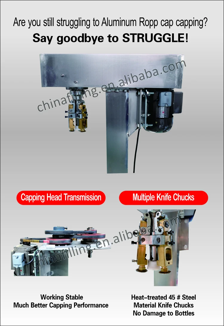 Wholesale Wine Glass Beer Bottles 750ml Metal Screw Locking Cap Capping Seal Sealing Machine