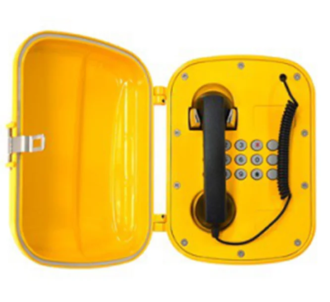 Waterproof Emergency  Telephone Outdoor Industrial Telephone  SIP phone optical telephone