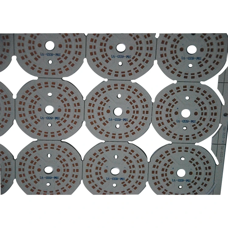 Один стоп-сервис Smt Дизайн Круглый шарик Алюминиевая сборочная печатная плата печатной платы