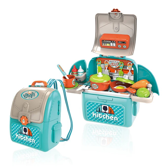 Маленькие Миниатюрные аксессуары для дома, набор кухонных игрушек 2023, портативная игра «сделай сам», пластиковый мини-чемодан для приготовления пищи, игрушки, кухня для детей