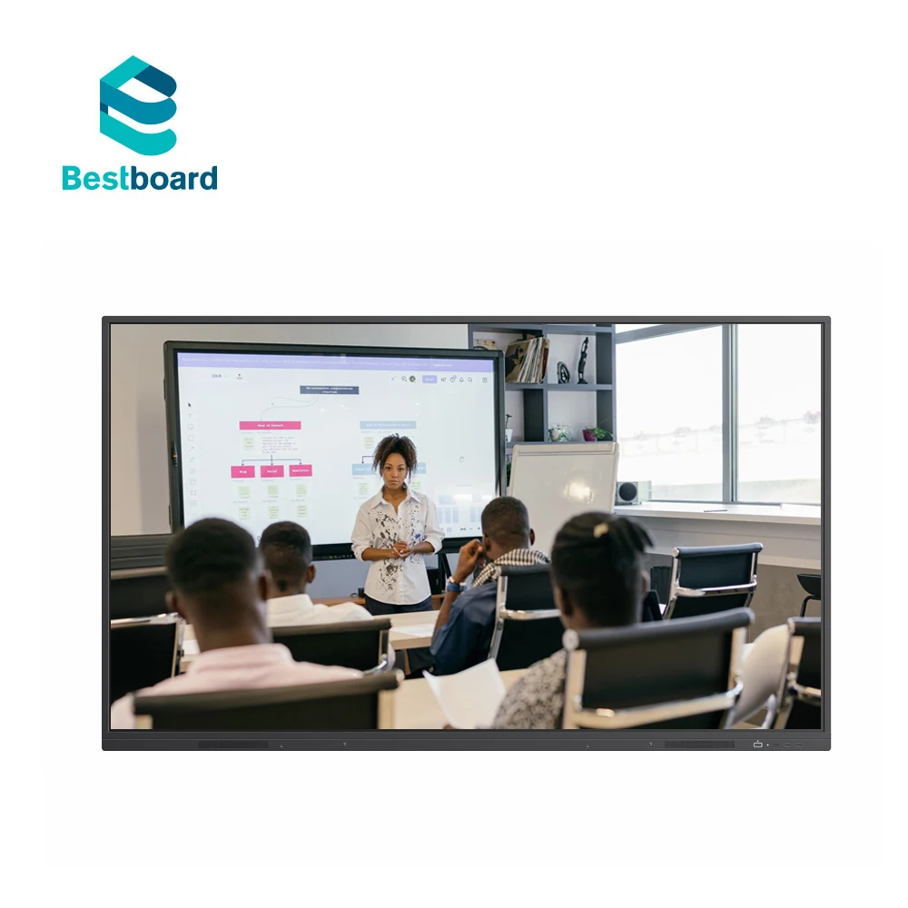 65 75 86 98 110 Inch Digital Whiteboard Interactive Touch Panel 55Inch Interactive Panel Smartboards For School