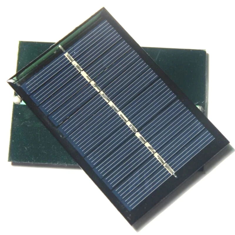6V 0.6W Solar Panel Standard Epoxy polycrystalline Silicon DIY Battery Power Charge Module Mini Solar Cell toy 90*60mm
