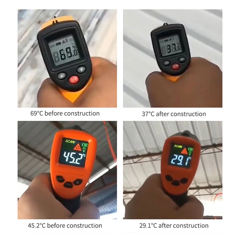 Factory wholesale roof reflective thermal insulation coating roof cooling paint heat resistant paint