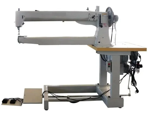 GA441 leather sewing machine cylinder arm walking foot sofa heavy duty compound feed sewing machine