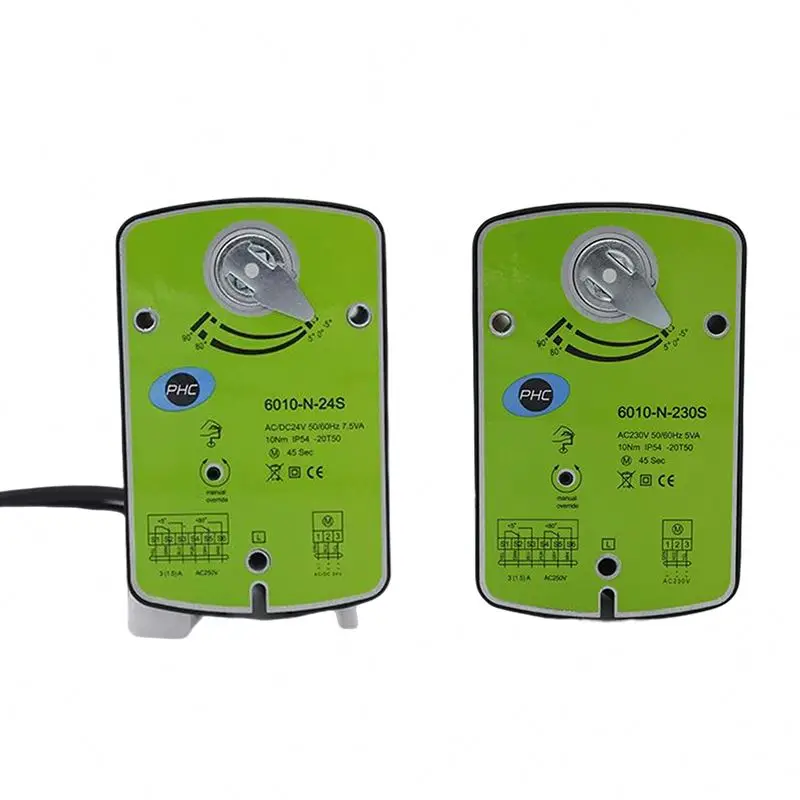 Hvac Electric Damper Running Modulating Damper Actuator Rotory Electric Actuator / Damper Actuator
