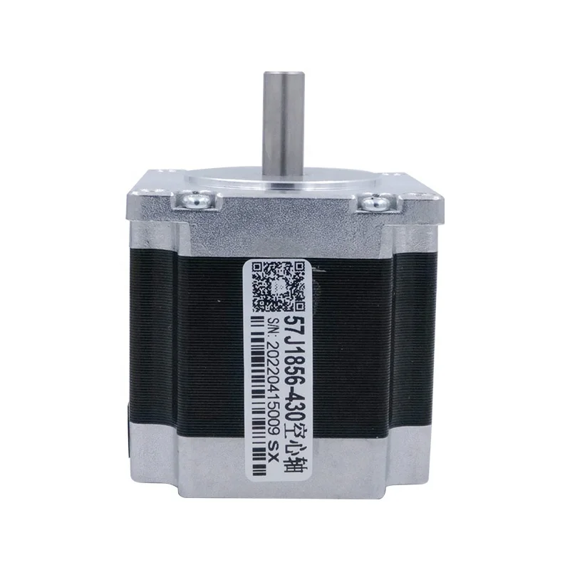 57J1856-430 with hollow shaft nema23 hybrid 2 phase stepper motor bipolar stepper motor driver