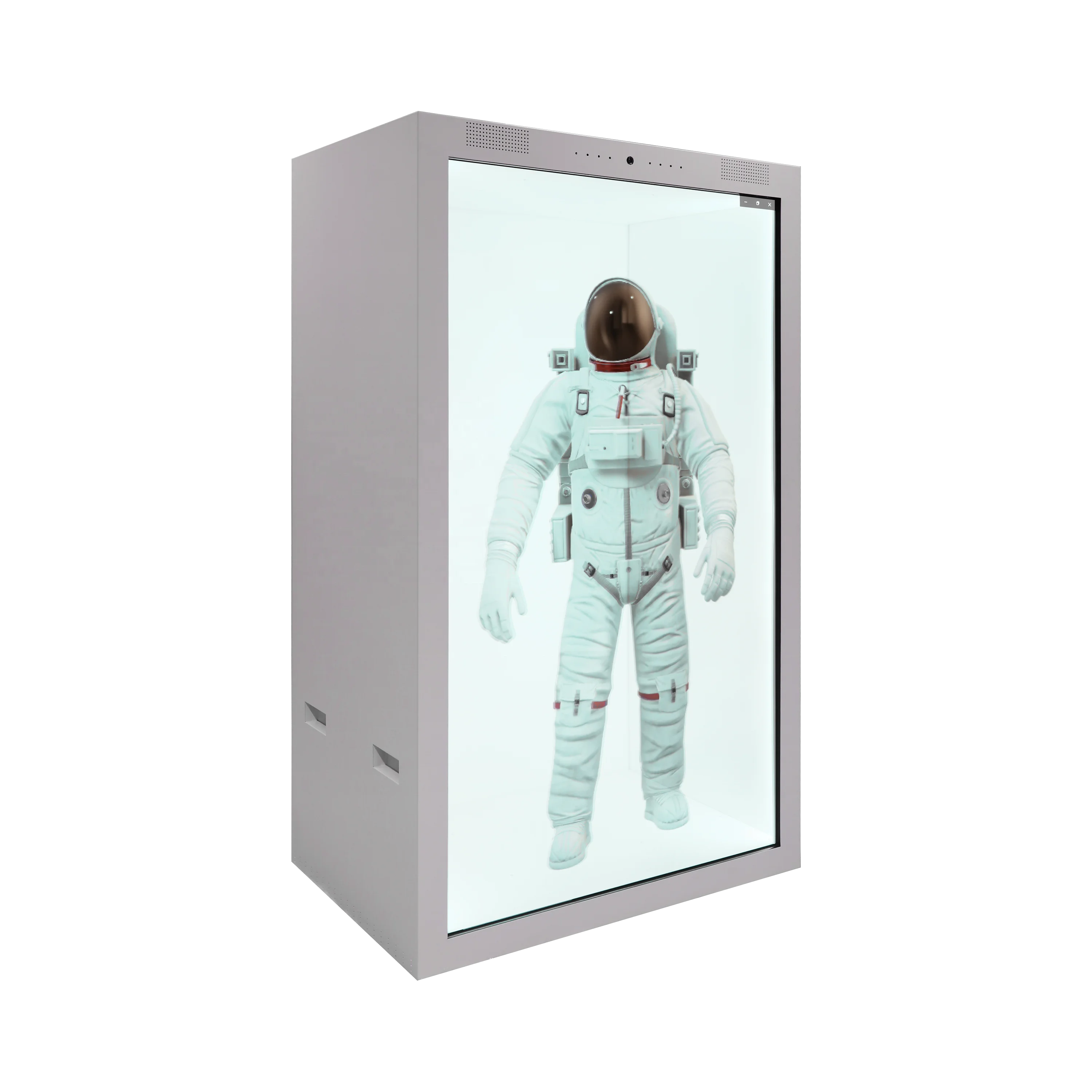 3D LCD Touchscreen Showcase Interactive Advertising Player Transparent Display Box Capacitive Touch 3d Hologram Digital Signagel