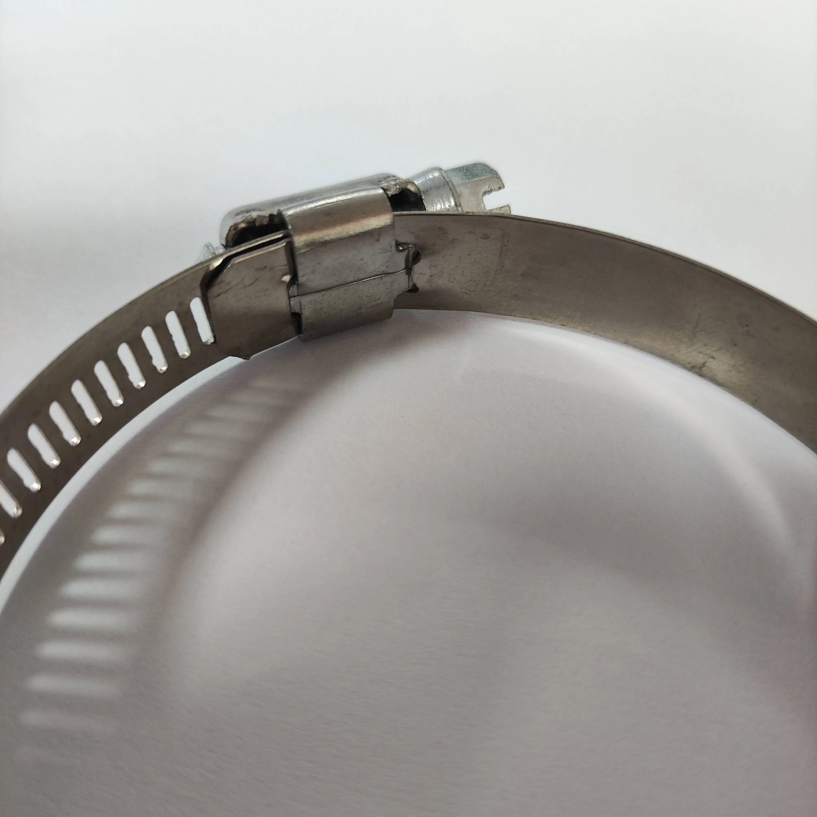 Perforated Band American Type Hose Clamp for Pipe Galvanized Steel Car Auto Hot Sales in Japan Germany France
