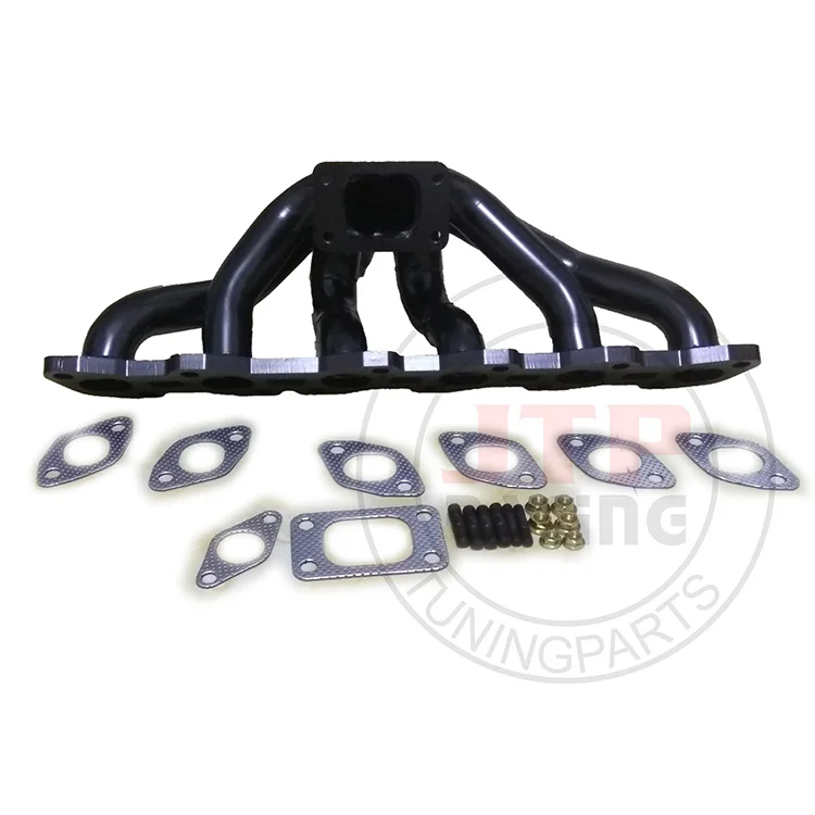 Top mount Exhaust manifold for Skyline RB20 RB20DET RB25 RB25DET R32 R33 R34 GTS-T manifold,with gaskets and bolts