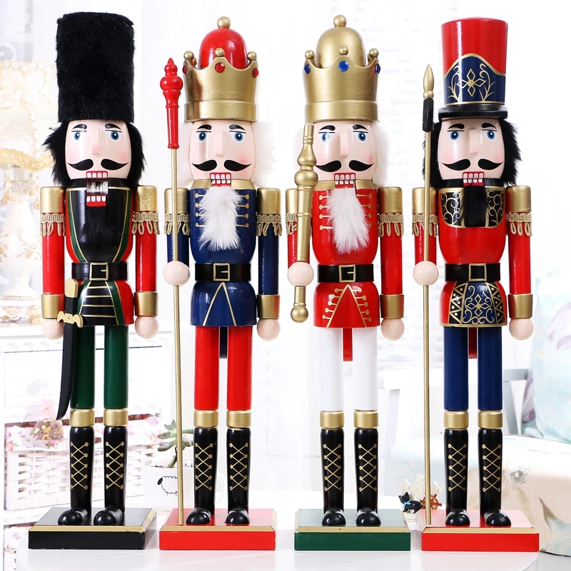 
wholesale outdoor 60cm wooden 6ft life size large toy soldier nutcracker 