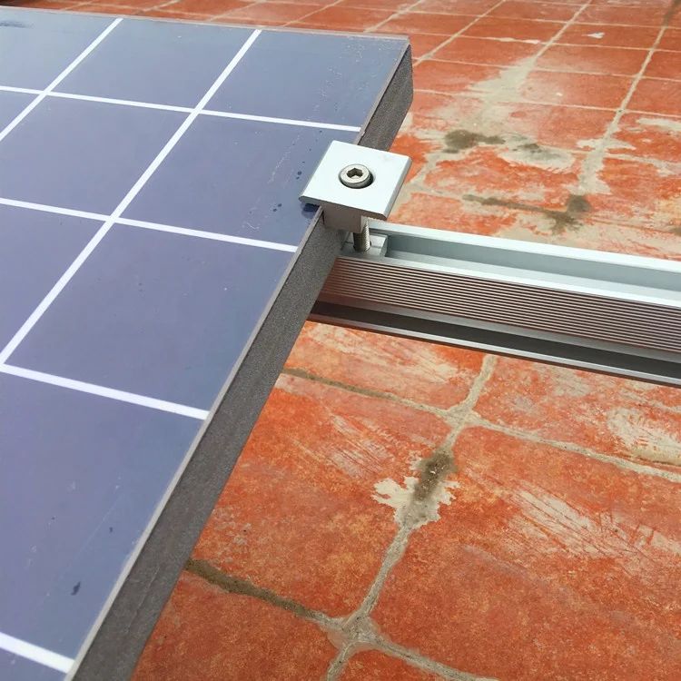 easy to install Solar Panel Triangle Brackets Flat Roof Installation for Solar Mounting System