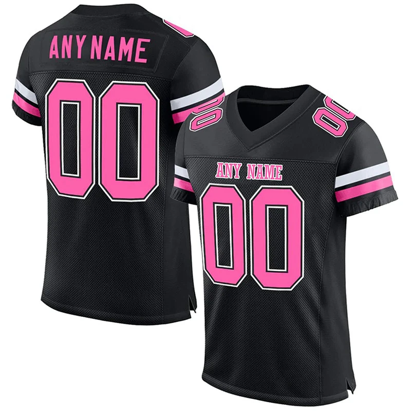 2024 New Arrivals Wholesale Men Embroidered Logo American Football Jersey Sublimation Printing All Team Rugby Shirts