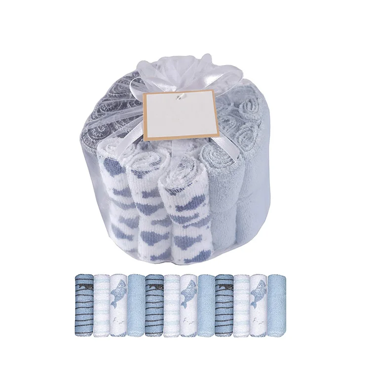 Ataya лучшее качество 24 упаковки супер мягких детских полотенец для