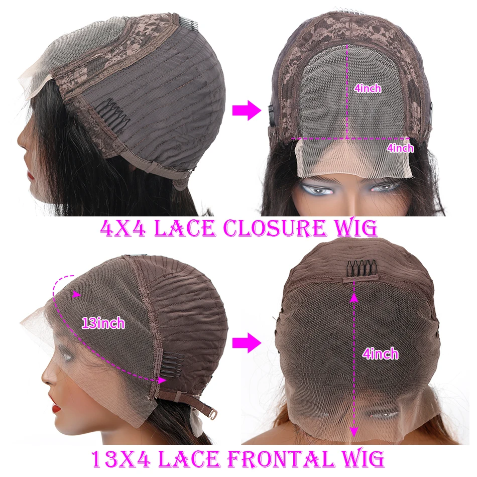 Hot Wholesale Virgin Brazilian Hair High Density 13x4 Body Deep Wave Highlight Color Wigs Human Hair Transparent Lace Front Wig