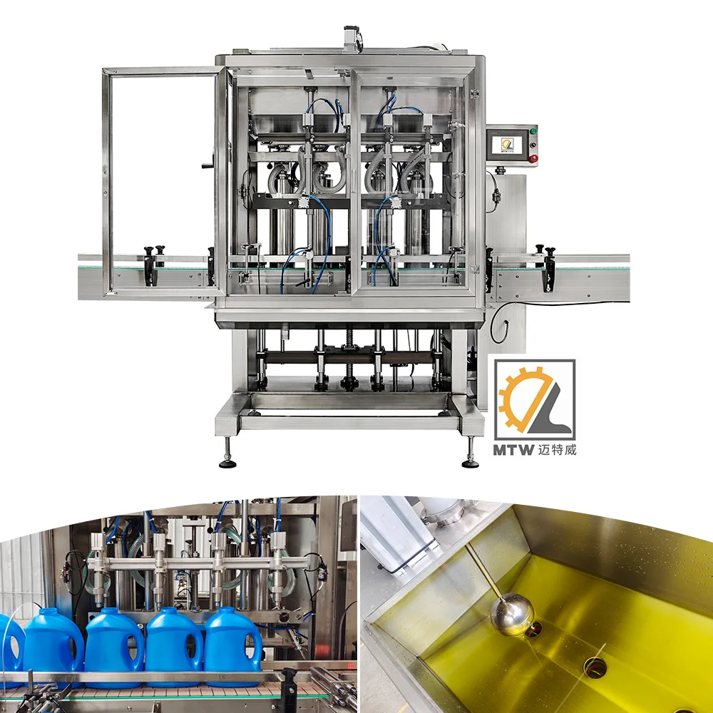 MTW automatic antifreeze brake fluid engine car oil servo filling and packing machine