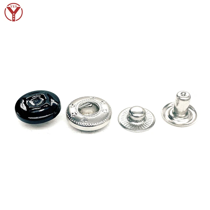 12mm alloy snap button with 486# underparts