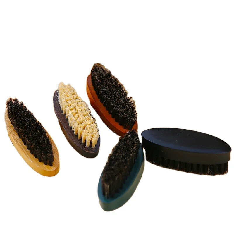 Профессиональная щетка для стрижки волос с деревянной ручкой