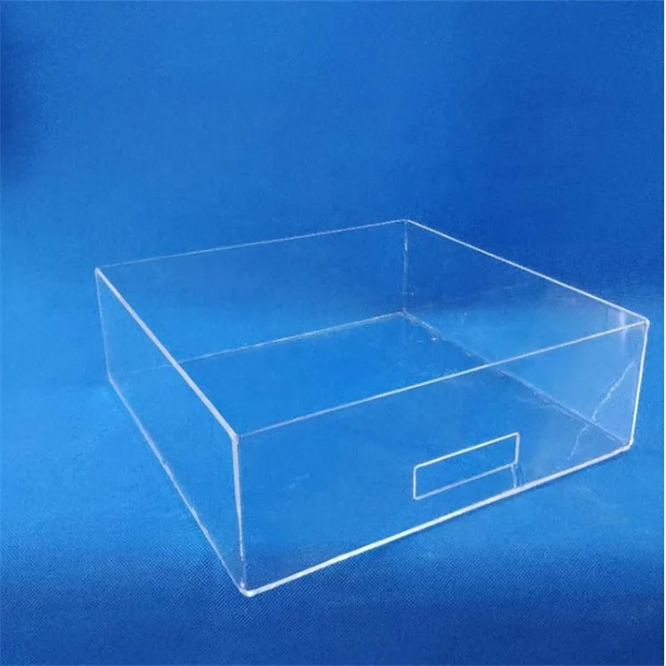 Transparent quartz square crucible square cylinder China customization